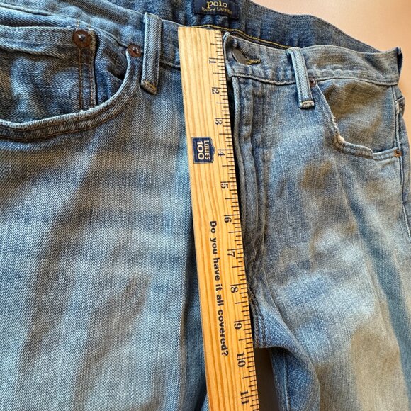 Polo Ralph Lauren Jeans Mens Size 34 The Varick Slim Straight - Picture 8 of 15